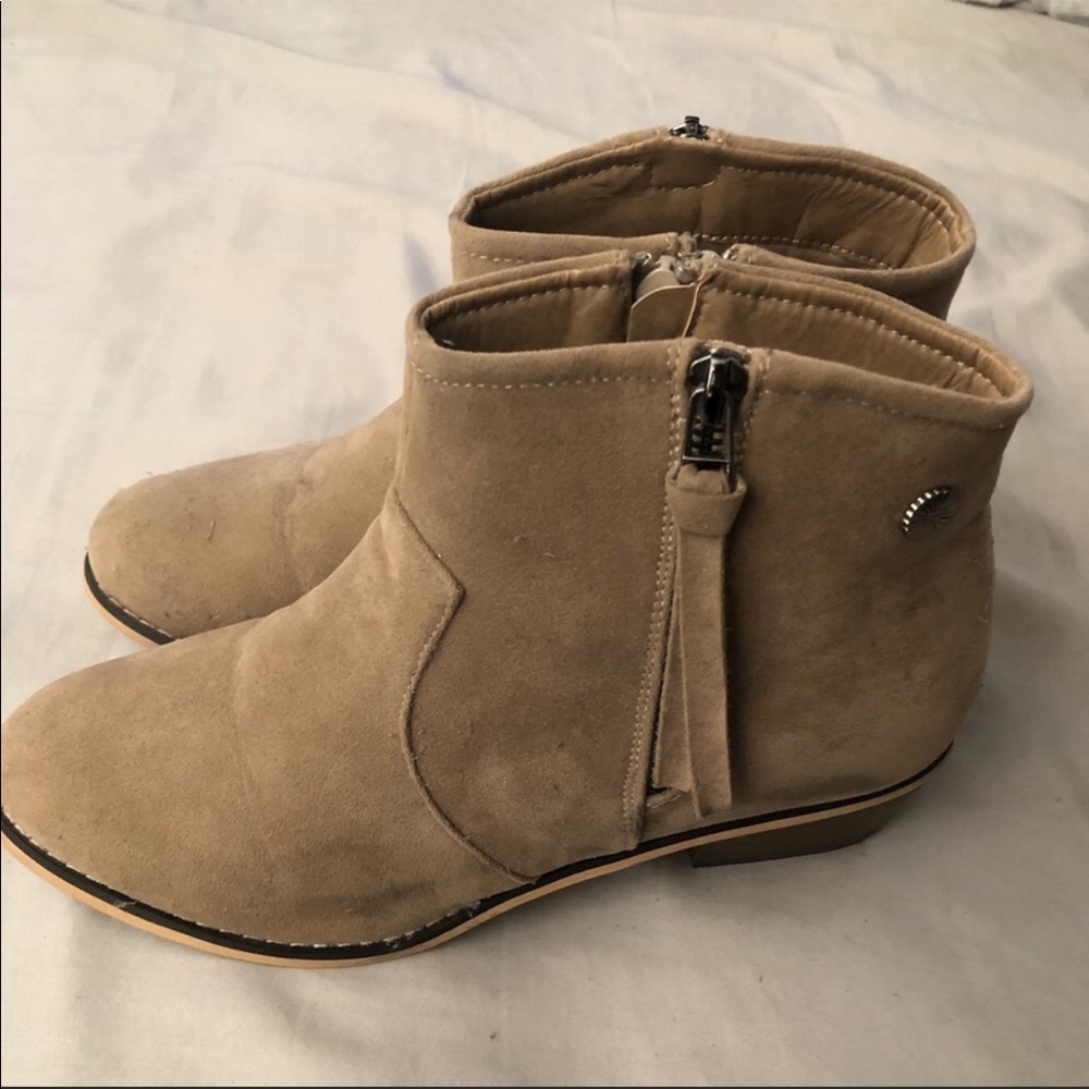 Cute boho ankle booties